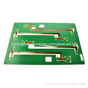 High-density 12-layer rigid and flex PCB with high technology for electronics